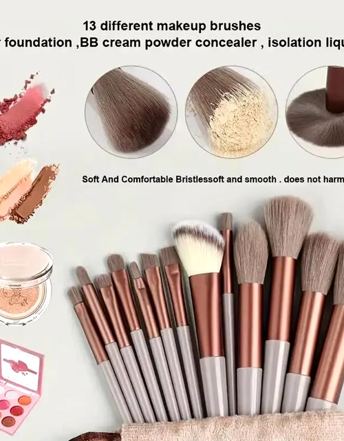 Load image into Gallery viewer, Makeup Brush Set Soft Fluffy Professiona Cosmetic Foundation Powder Eyeshadow Kabuki Blending Make up Brush Beauty Tool Makeup
