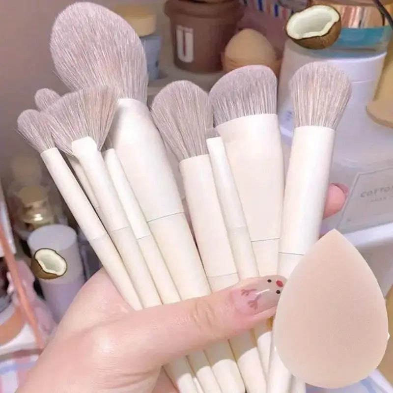 Makeup Brush Set Soft Fluffy Professiona Cosmetic Foundation Powder Eyeshadow Kabuki Blending Make up Brush Beauty Tool Makeup