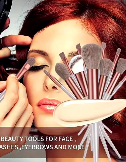 Load image into Gallery viewer, Makeup Brush Set Soft Fluffy Professiona Cosmetic Foundation Powder Eyeshadow Kabuki Blending Make up Brush Beauty Tool Makeup
