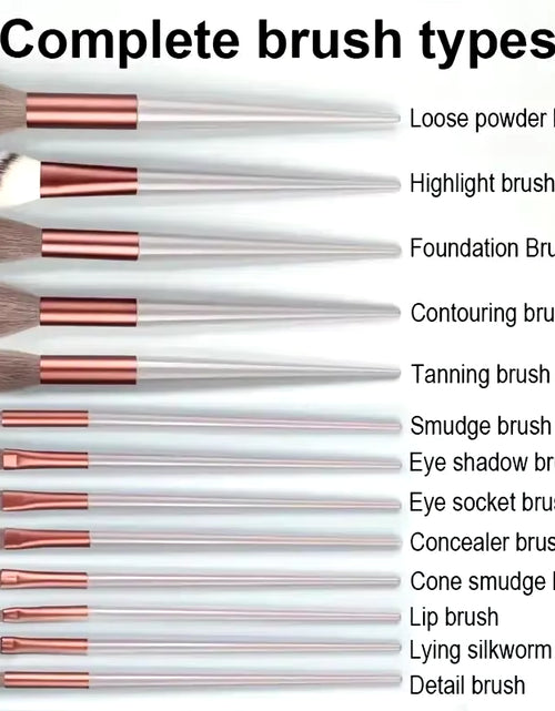 Load image into Gallery viewer, Makeup Brush Set Soft Fluffy Professiona Cosmetic Foundation Powder Eyeshadow Kabuki Blending Make up Brush Beauty Tool Makeup
