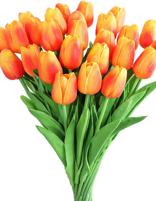 Load image into Gallery viewer, Real Touch Artificial Tulips – DIY Bouquet Flowers for Home Decor, Weddings &amp; Gifts
