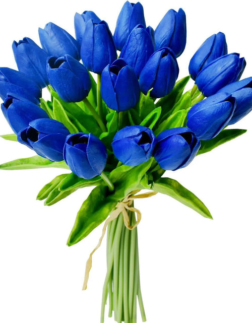 Load image into Gallery viewer, Real Touch Artificial Tulips – DIY Bouquet Flowers for Home Decor, Weddings &amp; Gifts
