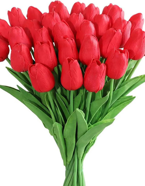 Load image into Gallery viewer, Real Touch Artificial Tulips – DIY Bouquet Flowers for Home Decor, Weddings &amp; Gifts
