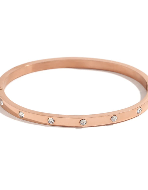 Load image into Gallery viewer, 18K Gold Plated, Water Resistant , Dotted Bracelet Elegant Adjustable Jewelry
