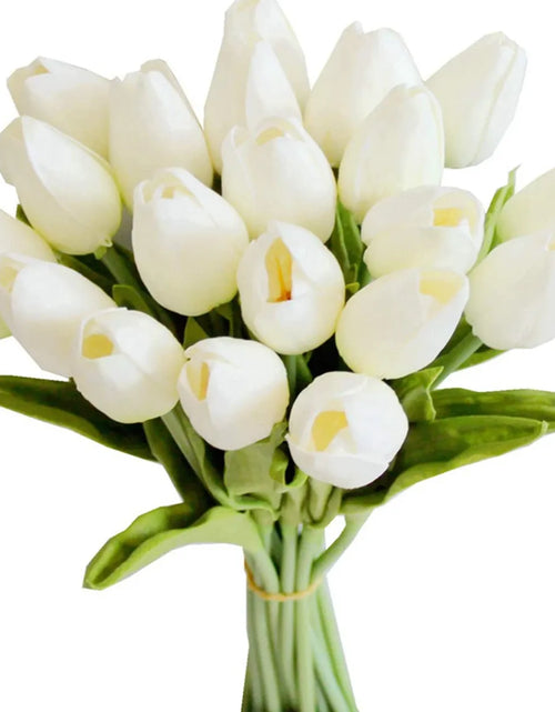 Load image into Gallery viewer, Real Touch Artificial Tulips – DIY Bouquet Flowers for Home Decor, Weddings &amp; Gifts
