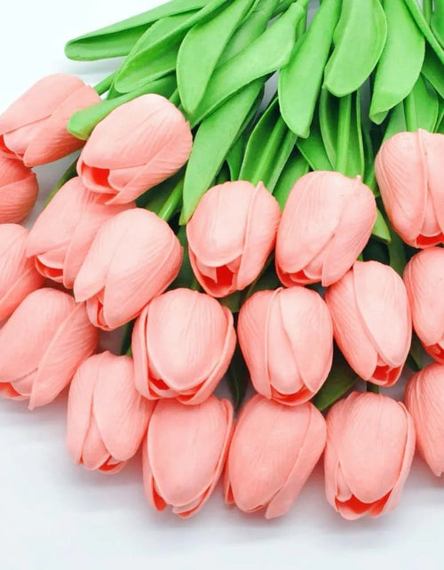 Load image into Gallery viewer, Real Touch Artificial Tulips – DIY Bouquet Flowers for Home Decor, Weddings &amp; Gifts
