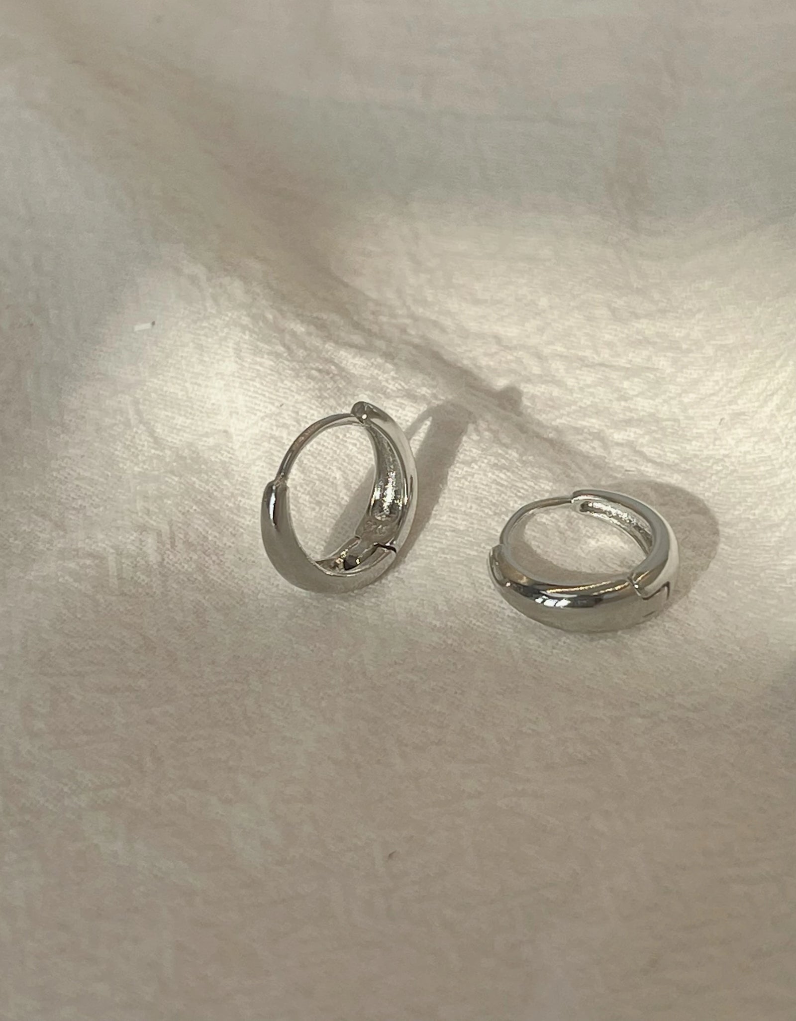 Stainless Steel 1 Pair Minimalist Huggie Hoop Earrings for Women Gold Color Tiny round Circle 6/10/12Mm Punk Unisex Rock Earring