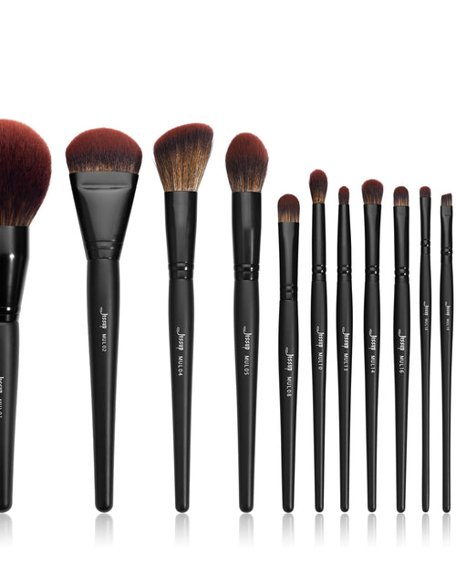 Load image into Gallery viewer, Makeup Brushes 10-14Pc Makeup Brush Set Synthetic Foundation Brush Powder Contour Eyeshadow Liner Blending Highlight T329
