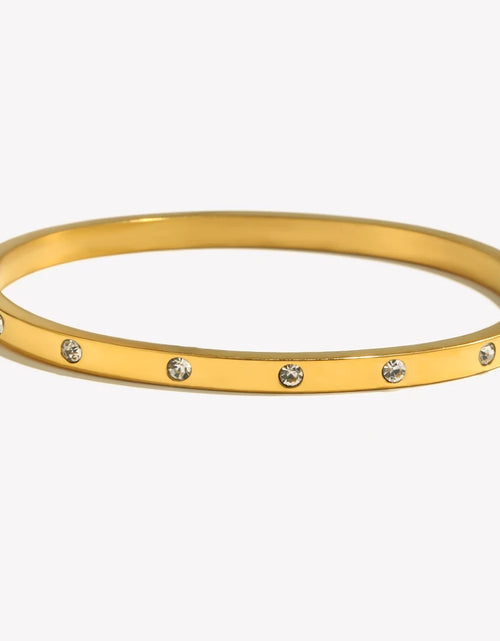 Load image into Gallery viewer, 18K Gold Plated, Water Resistant , Dotted Bracelet Elegant Adjustable Jewelry
