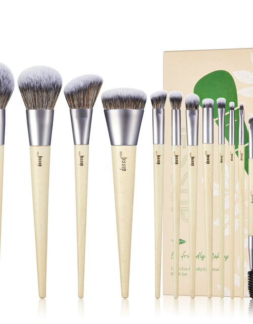 Load image into Gallery viewer, Makeup Brushes 10-14Pc Makeup Brush Set Synthetic Foundation Brush Powder Contour Eyeshadow Liner Blending Highlight T329
