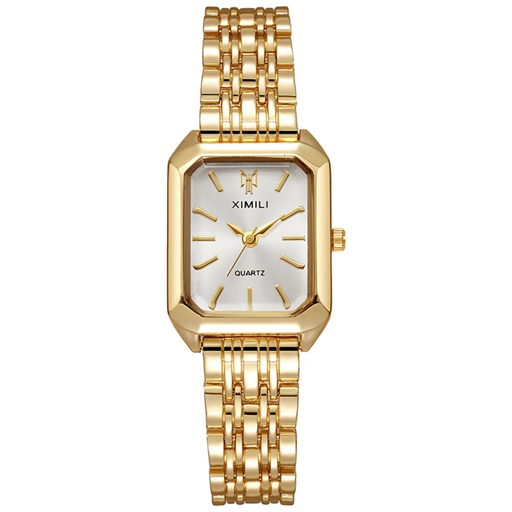 Hot Selling 2025 Fashion Women'S Minimalist Square Quartz Watch 