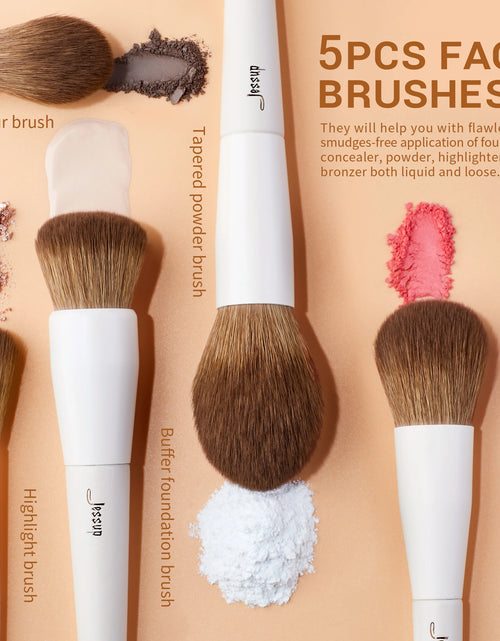 Load image into Gallery viewer, Makeup Brushes 10-14Pc Makeup Brush Set Synthetic Foundation Brush Powder Contour Eyeshadow Liner Blending Highlight T329
