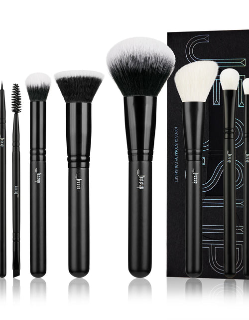 Load image into Gallery viewer, Makeup Brushes 10-14Pc Makeup Brush Set Synthetic Foundation Brush Powder Contour Eyeshadow Liner Blending Highlight T329
