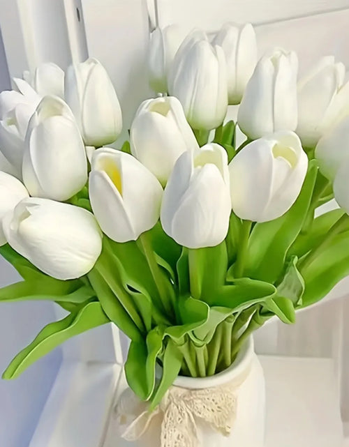 Load image into Gallery viewer, Real Touch Artificial Tulips – DIY Bouquet Flowers for Home Decor, Weddings &amp; Gifts
