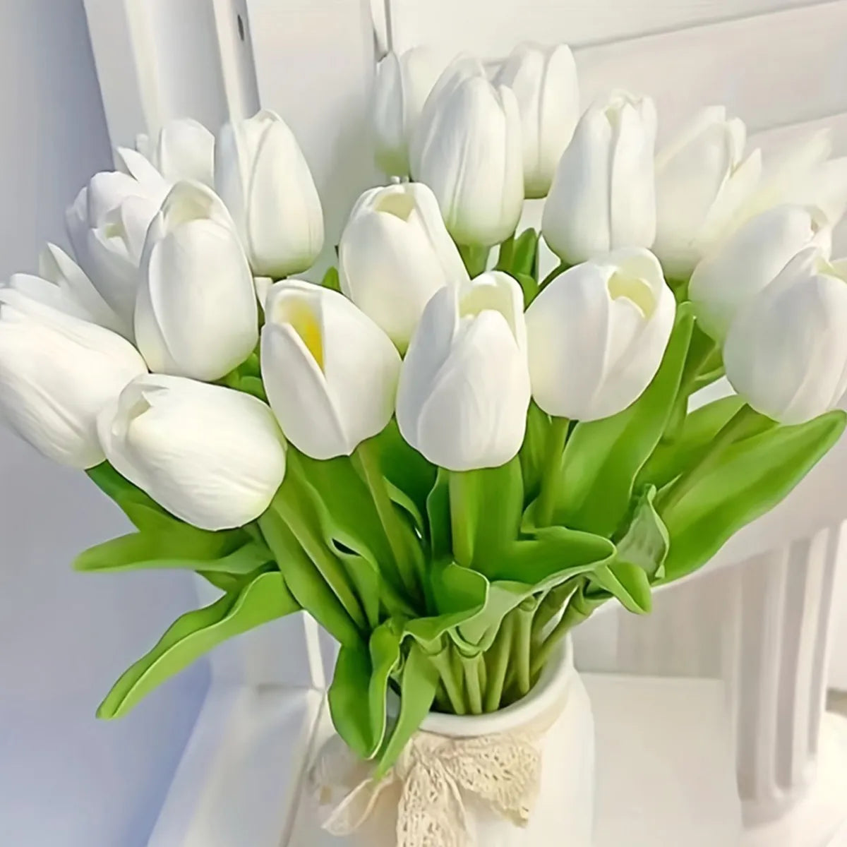 Real Touch Artificial Tulips – DIY Bouquet Flowers for Home Decor, Weddings & Gifts