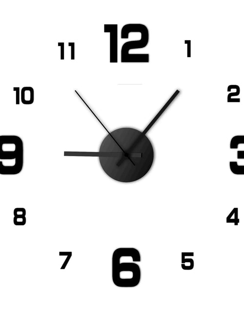 Load image into Gallery viewer, Creative Frameless DIY Wall Clock Wall Decal Home Silent Clock Living Room Office Wall Decoration
